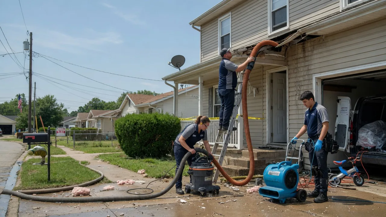 Water Damage Restoration in Poplarville, MS near me